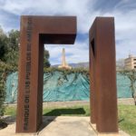 Fuente Parque de los pueblos de América. Acero corten (2)